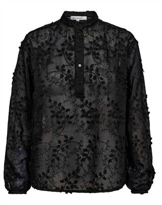 Isak CC Emroidery Skjorte - Black